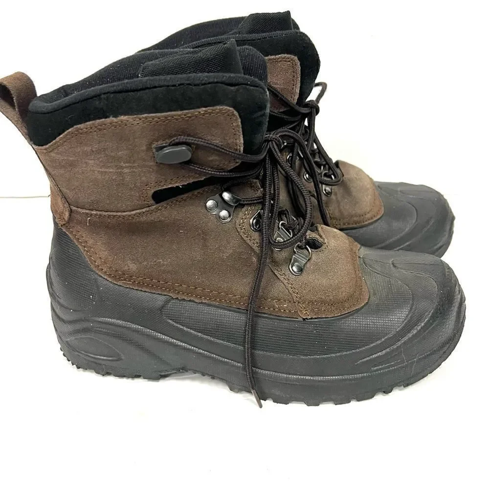 Itasca ice breaker mens waterproof lace up boots Sz 8